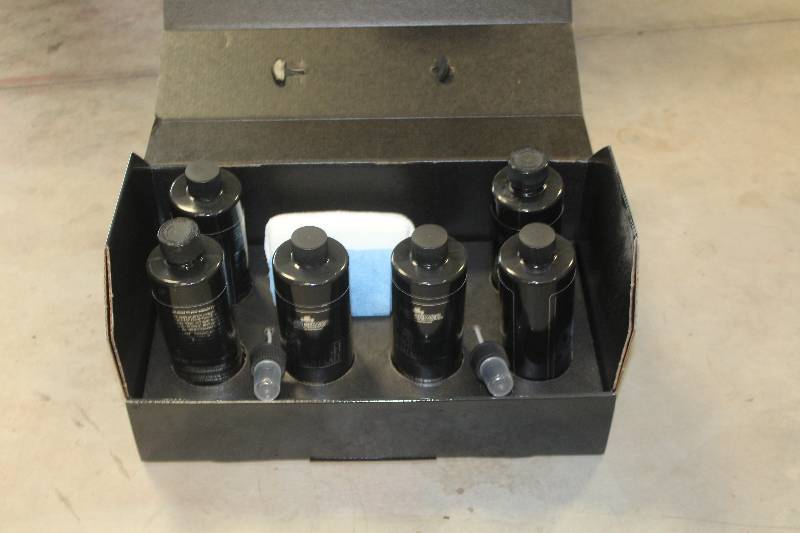 lot 222 image: Car Care Products Includes Car Wash, Paint Protector, Wheel Cleaner, Leather & Vinyl Cleaner, Wheel Revitalizer, Carpet Shampoo