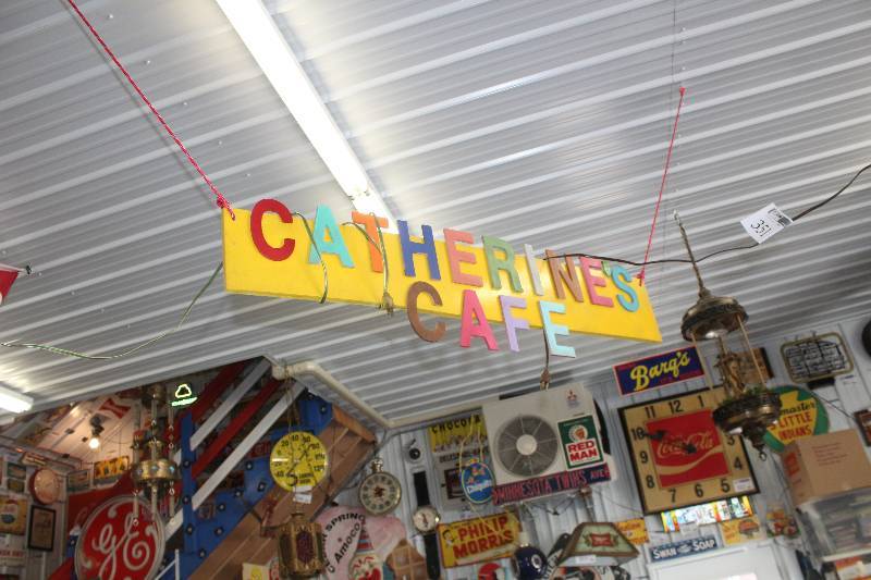 lot 281 image: Catherines Caf Sign