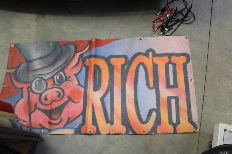 lot 233 image: Porkys Rich Wall Art