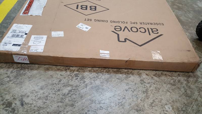 alcove Edgewater 6-Pc. Outdoor Dining (Carton 22) - TABLE ONLY
