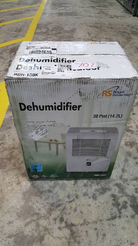 Royal Sovereign 30-Pint Dehumidifier