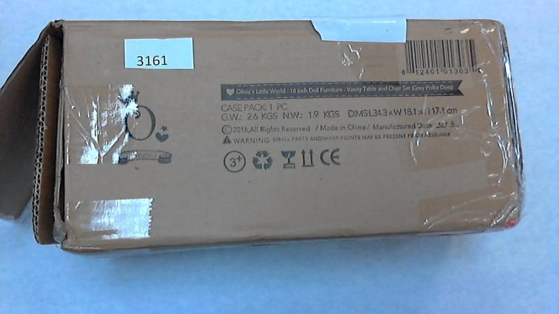 Olivias Little World Dolls Vanity Table and Chair Set