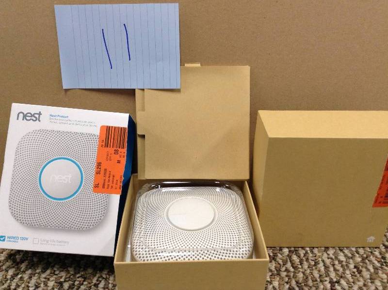 Nest Protect Smoke and Carbon Monoxide Alarm wired 2nd generation