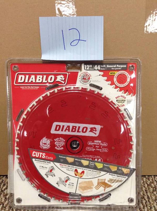 Diablo 12 44 teeth Blade