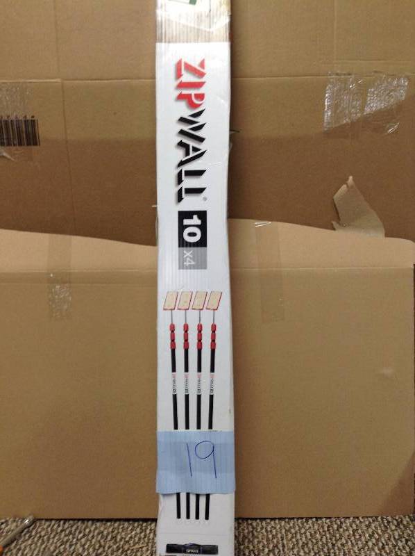 ZipWall 10x4 not used