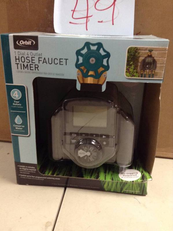 Orbit Hose Faucet Timer