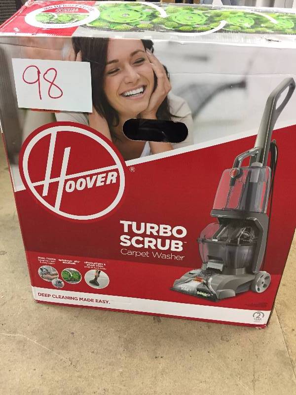 Hoover Turbo Scrub Open Box Never used