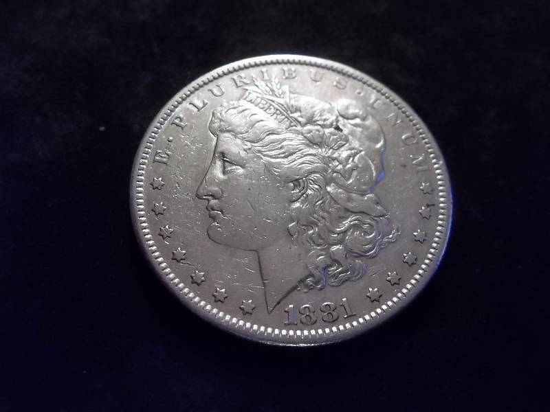 1881 S Morgan Silver Dollar