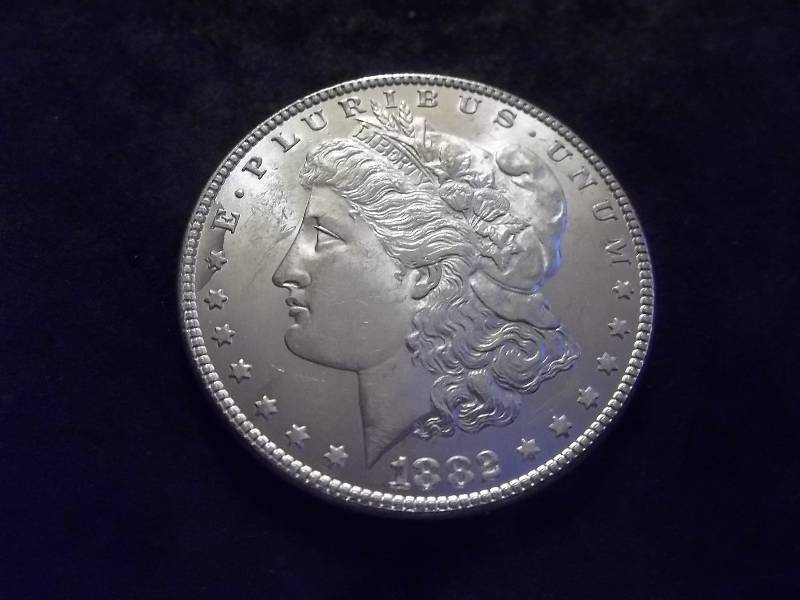 1882  Morgan Silver Dollar