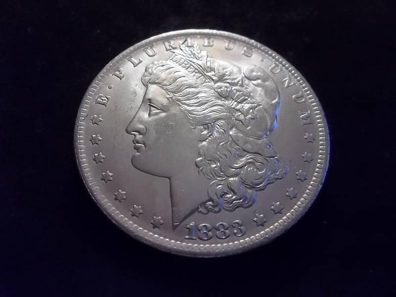1883 O Morgan Silver Dollar