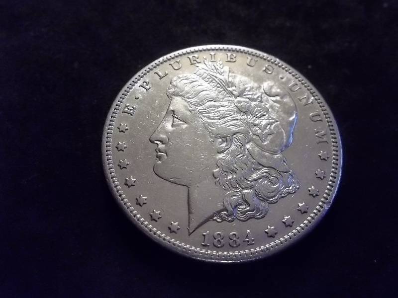1884 S Morgan Silver Dollar (Very Rare & Very High Grade)