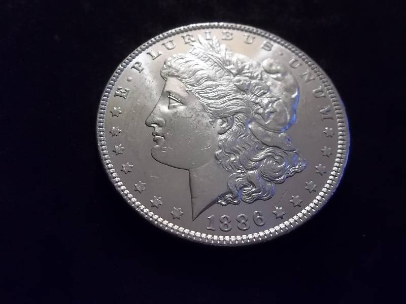 1886 Morgan Silver Dollar