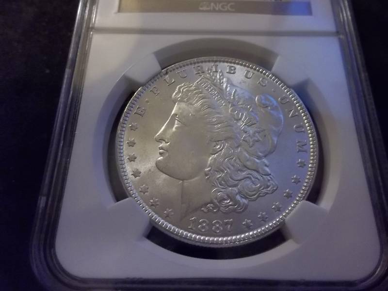 1887  Morgan Silver Dollar