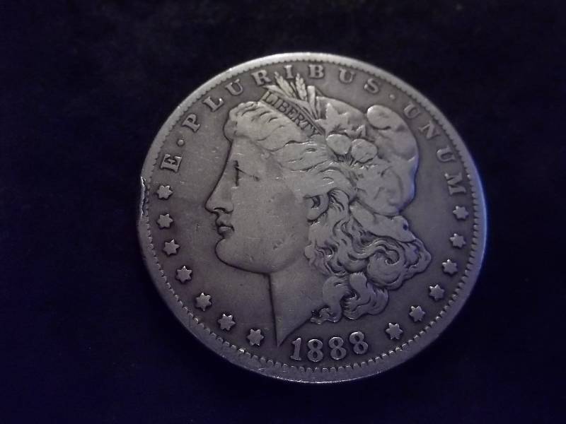 1888 O Morgan Silver Dollar