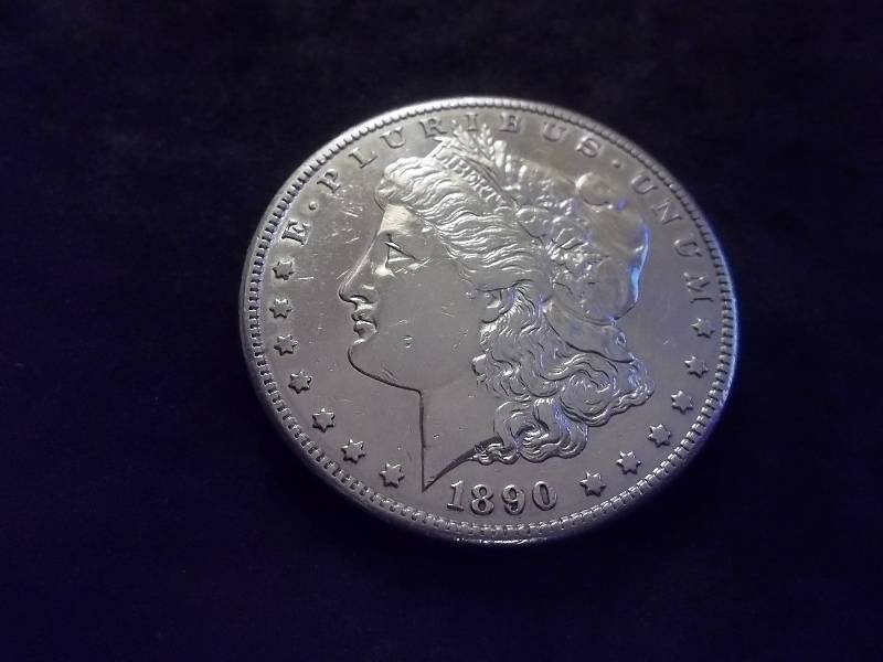 1890 S  Morgan Silver Dollar