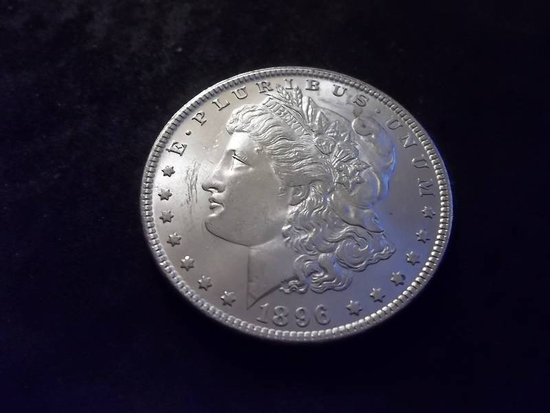 1896 Morgan Silver Dollar