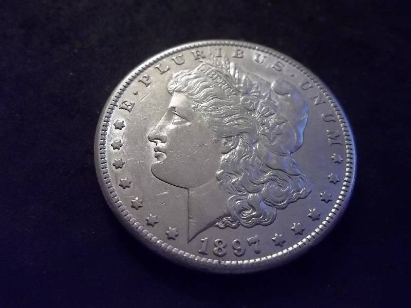 1897 S Morgan Silver Dollar