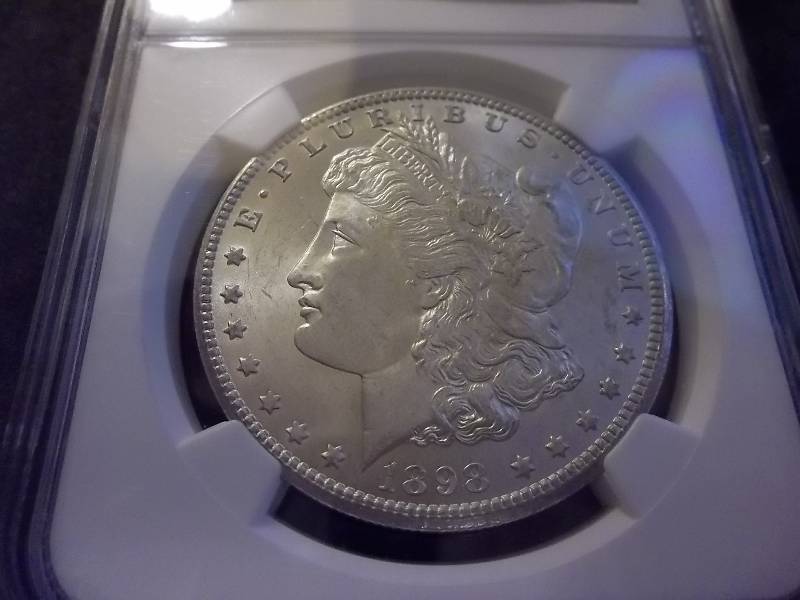 1898 O Morgan Silver Dollar
