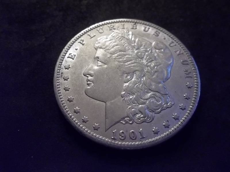 1901 O Morgan Silver Dollar