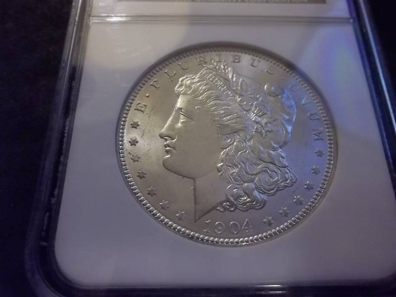 1904 O Morgan Silver Dollar