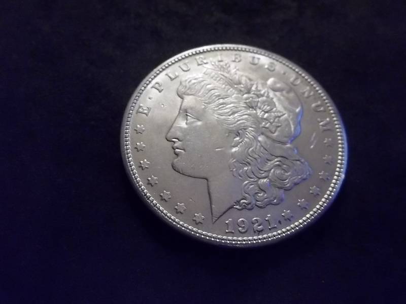 1921 S Morgan Silver Dollar  High Grade MS