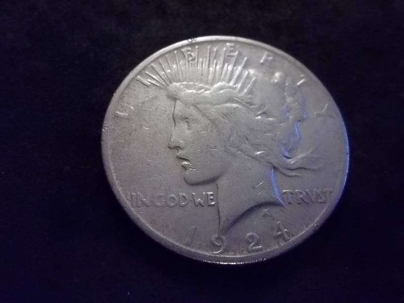 1924 S Peace Silver Dollar Better Date