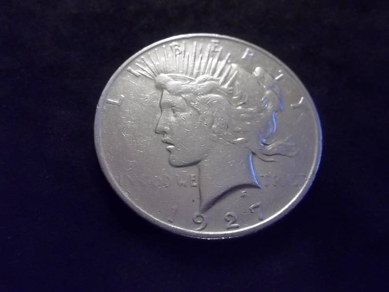 1927 D Peace Silver Dollar