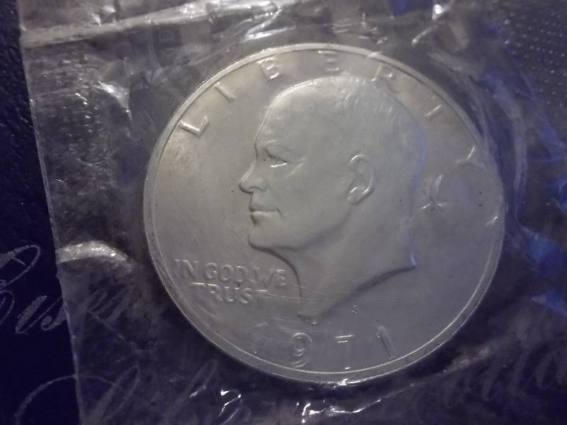 1971 S Ike Silver Dollar