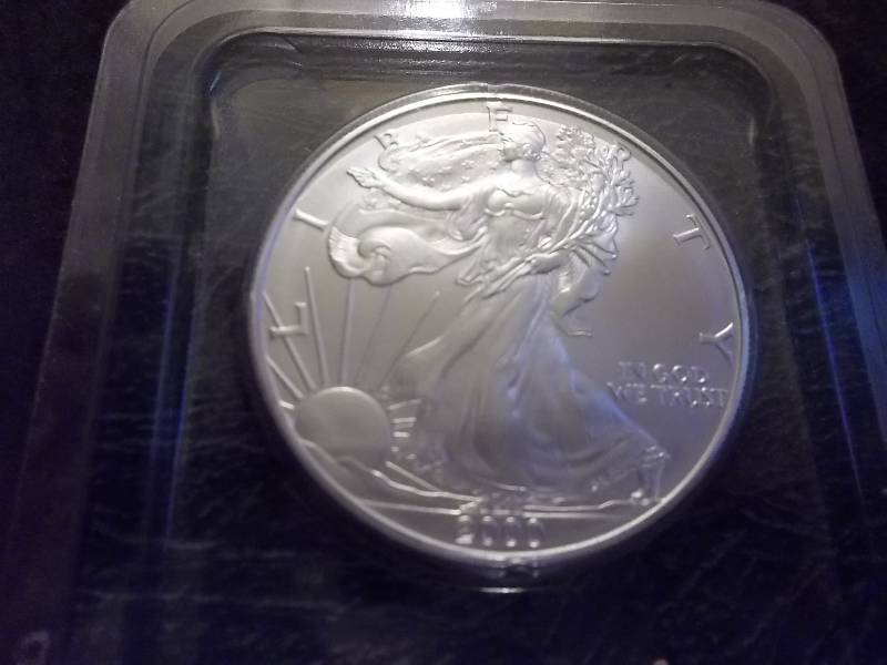 2000 US Silver Eagle $1