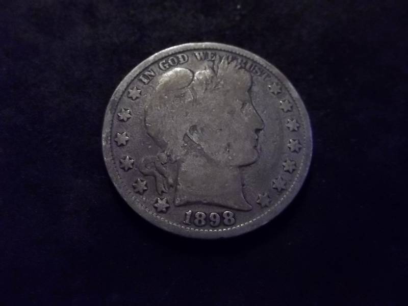1898 Barber Half Dollar