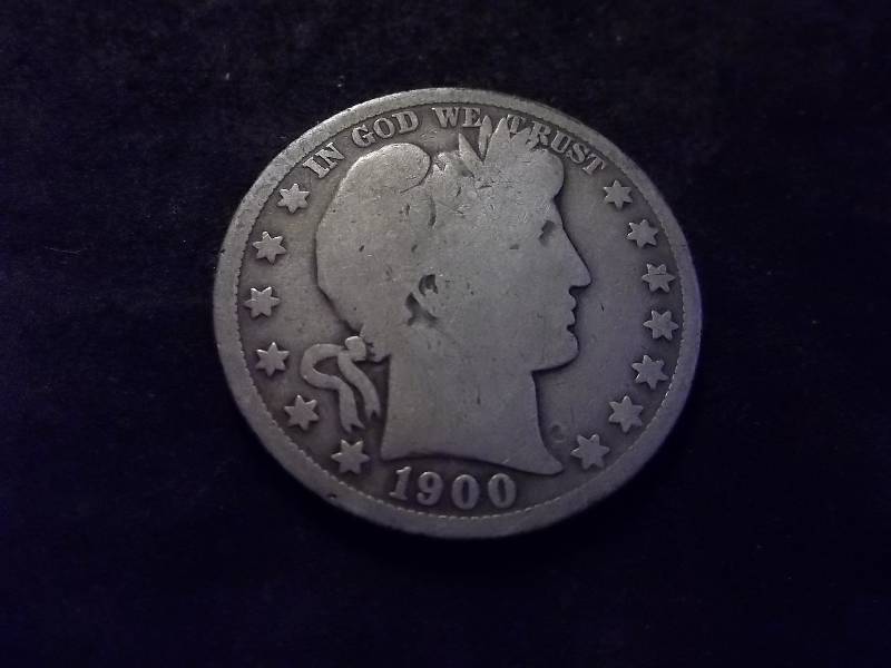 1900 O Barber Half Dollar