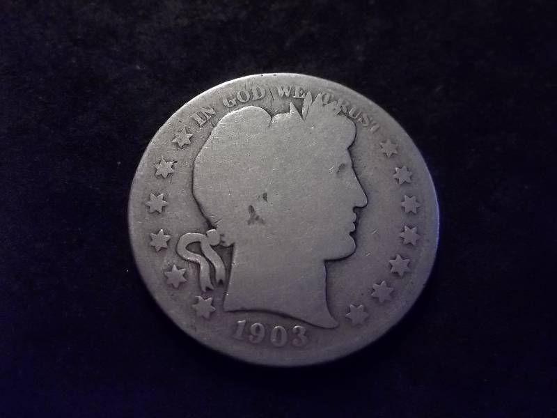 1903 O Barber Half Dollar
