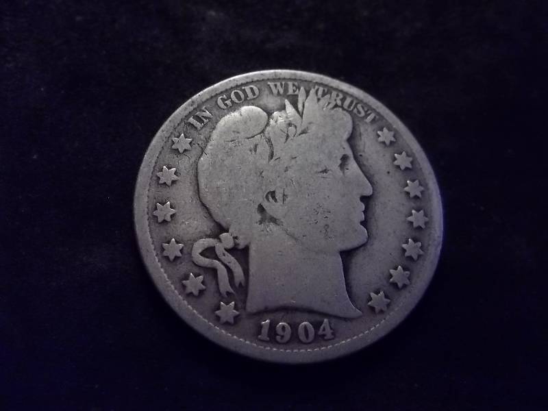 1904 Barber Half Dollar