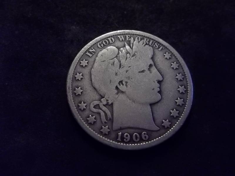 1906  Barber Half Dollar