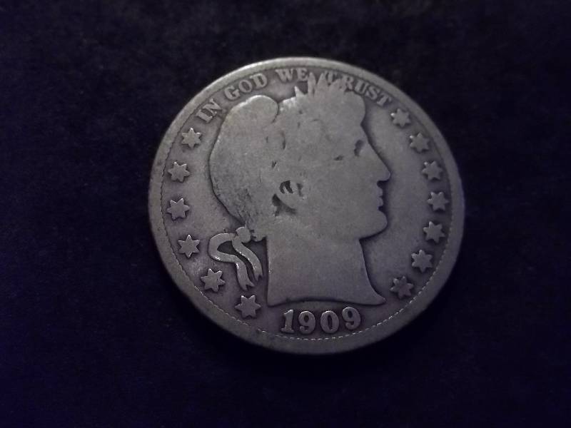 1909 Barber Half Dollar