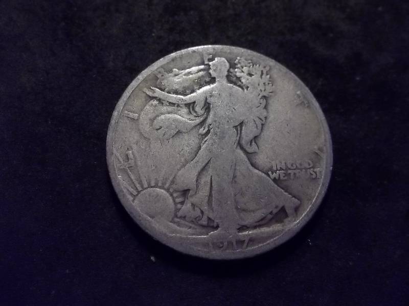 1917 S Walker Half Dollar
