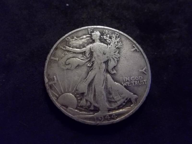 1944 D Walker Half Dollar