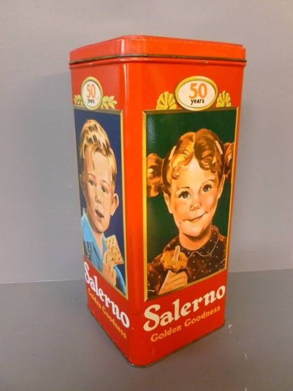 lot 33 image: Vintage Metal Container