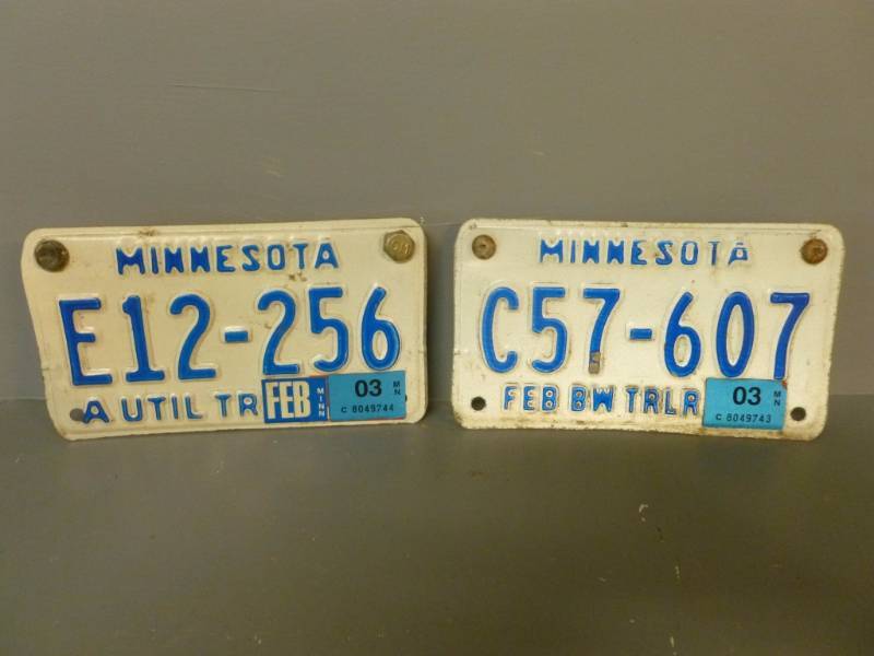 lot 80 image: License Plates