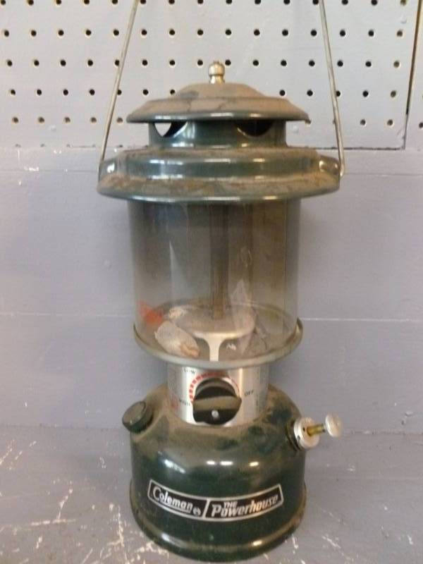 lot 130 image: Coleman Lantern