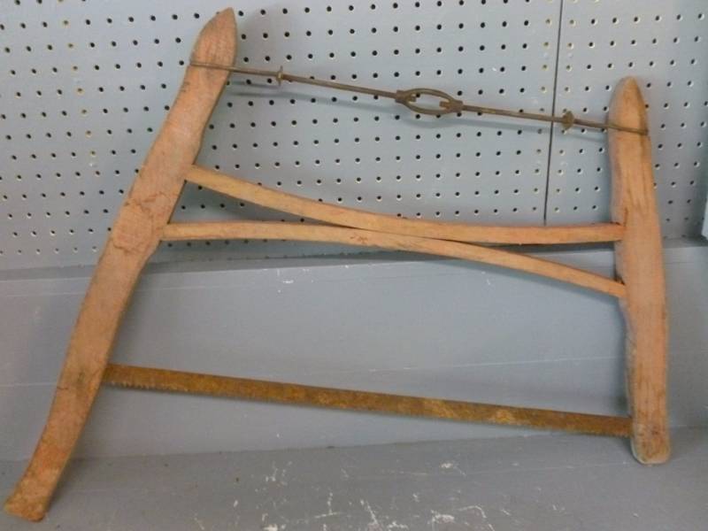 lot 158 image: Vintage Buck Saw