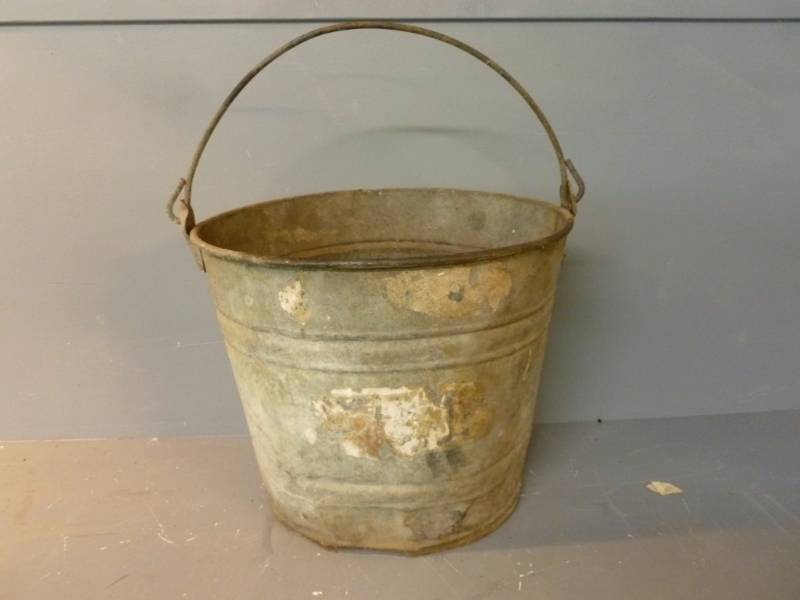 lot 230 image: Vintage Feed Bucket