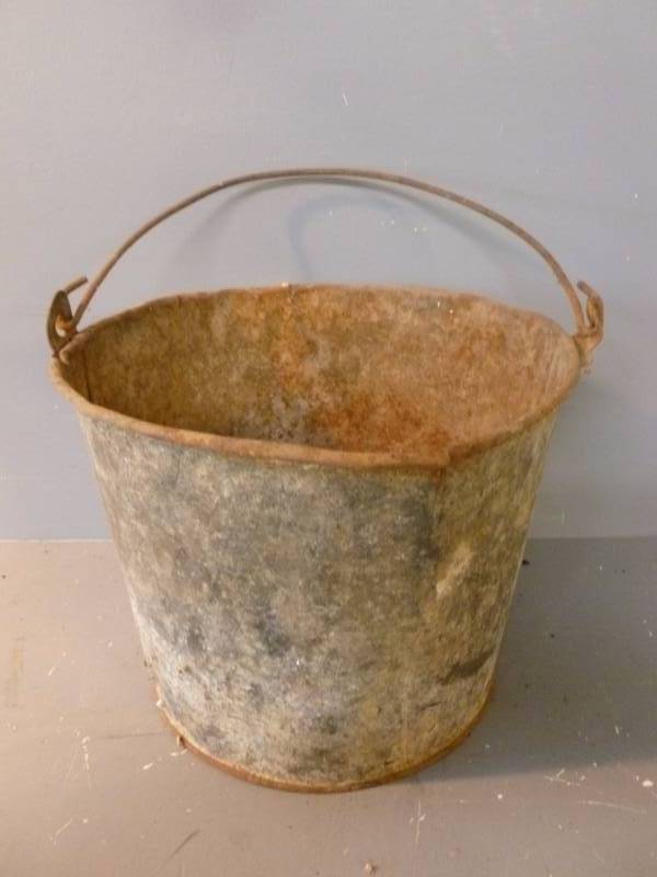 lot 232 image: Vintage Feed Bucket