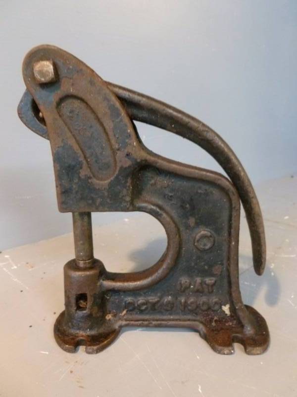 lot 247 image: Antique Leather Punch