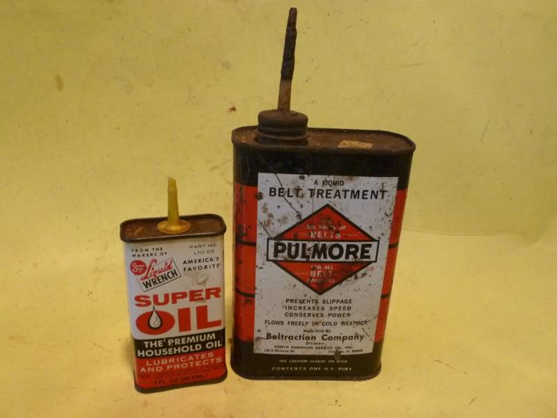 lot 254 image: Vintage Oil Cans
