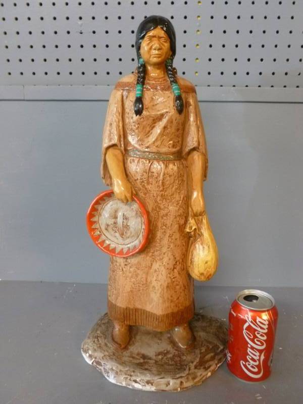 lot 321 image: Vintage Native American Themed
