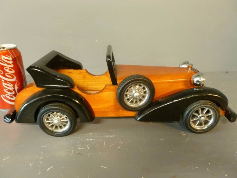 lot 329 image: Custom Made Wooden Car