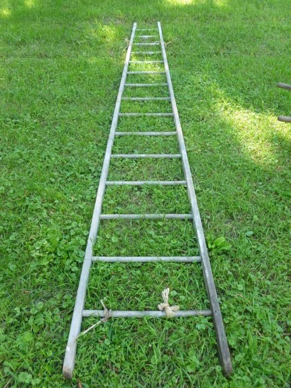 lot 347 image: Vintage Ladder