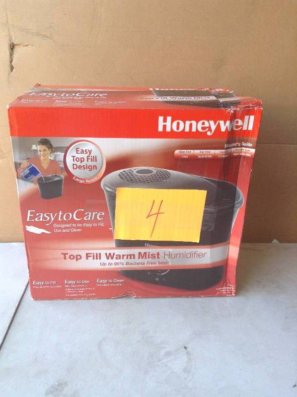 Honeywell warm mist humidifier