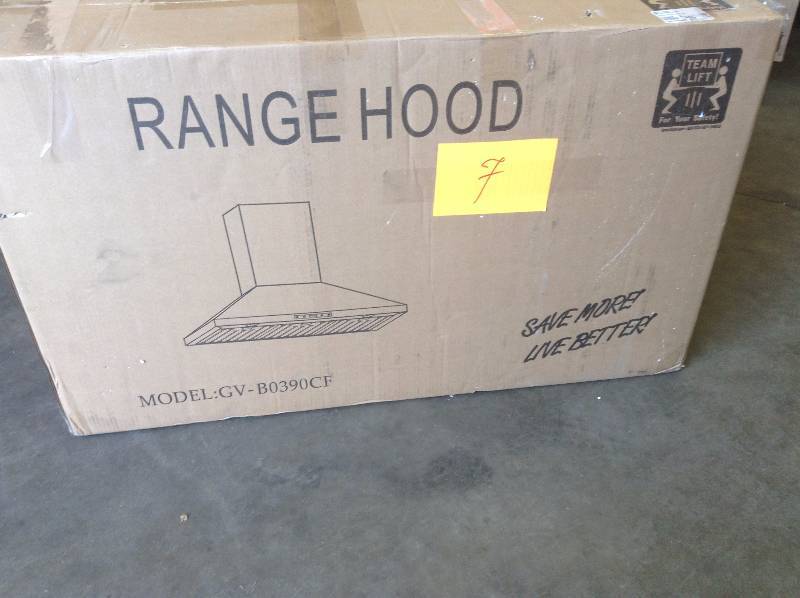 GOLDEN VANTAGE 30 Wall Mount Range Hood GV-H308A-30 Stainless Steel Vent Hood scratch